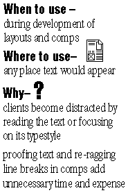 Use Squiggle font in comps and layouts